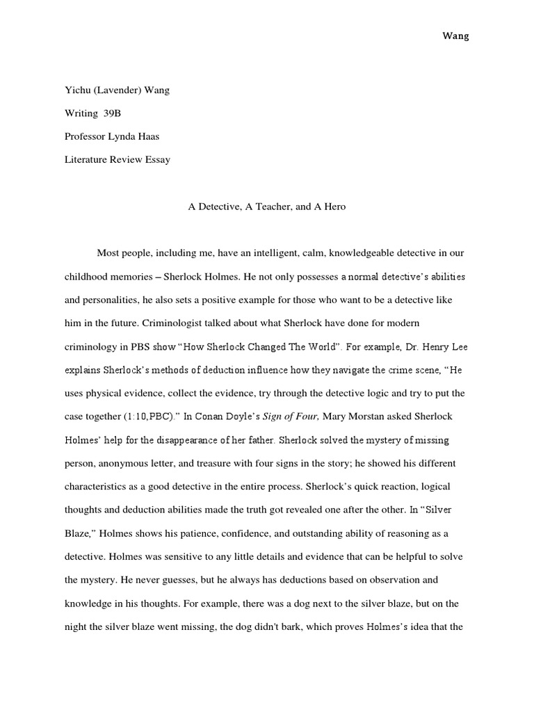 Examples of detective fiction picture