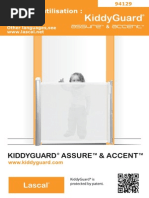 Lascal KiddyGuard Assure & Accent Owner manual 2014 (French)