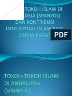 Tokoh-Tokoh Islam Di Andalusia Dan Kontribusi Intelektual Islam Bagi Dunia Barat