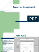 Oracle Approvals Management