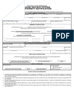 Maternity Notification Form2010