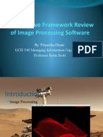Comparative Framework Review of Image Processing Software