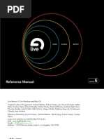 Ableton Live 9 User Manual English Pdf Synthesizer Audio Electronics