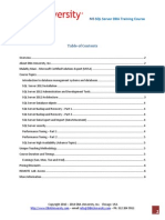 SQL Server DBA Training