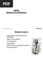 UMTS Network Architecture - Oct2004