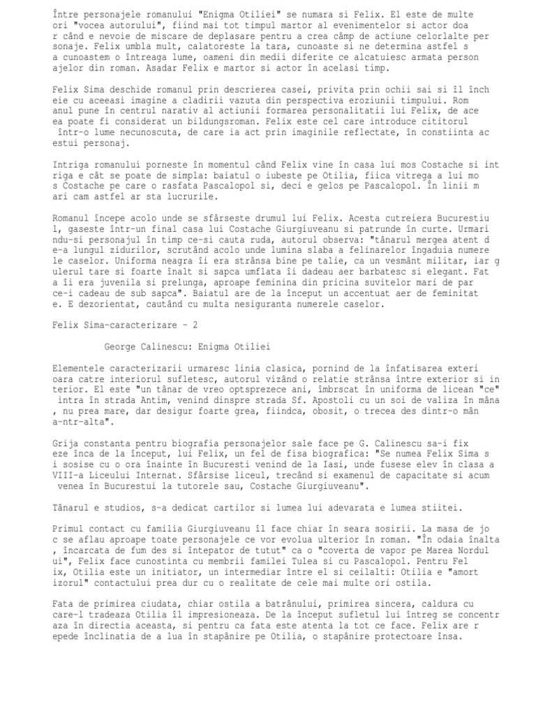 Felix | PDF