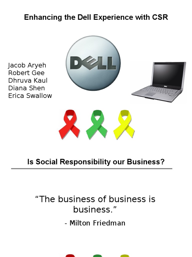 Dell's Corporate Social Responsibility PDF