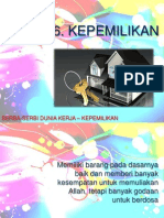 Kepemilikan: Serba-Serbi Dunia Kerja - Kepemilikan