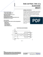 ADXL327 Data Sheet