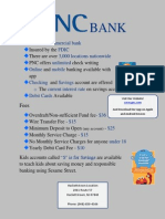PNC Bank Flyer