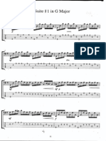Suite in G Major - Pages From Joaquin de Pres - Bach for Bass