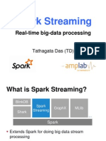 Spark Summit 2013 Spark Streaming Real Time Big Data Processing