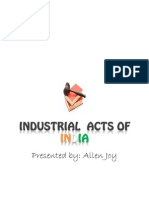 Industrial Acts of India