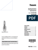 Panasonic User Guide