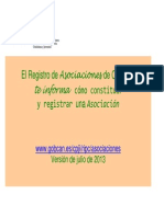 Como Constituir y Registrar Una Asociacixn