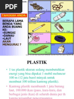 Poster Sampah Plastik