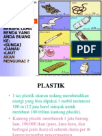 Poster Sampah Plastik