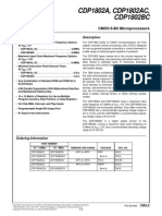 CDP1802 Datasheet
