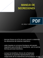 Manejo de Secresiones