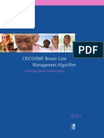 CRICO/RMF Breast Care Management Algorithm: Improving Breast Patient Safety