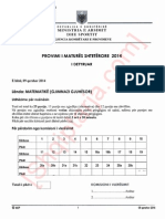 Çelësi I Përgjigjeve Për Provimin e Matematikës, Gjuhësor