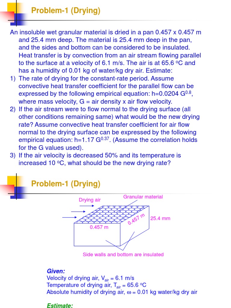 Impact of Air Velocity on Drying Rates | PDF | Heat Transfer | Humidity