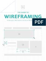 The Guide to Wireframing