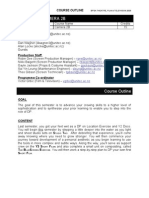 PASA 6272 Camera 2B Course Outline