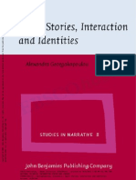 Georgakopoulou Small Stories | PDF | Narrative | Linguistics