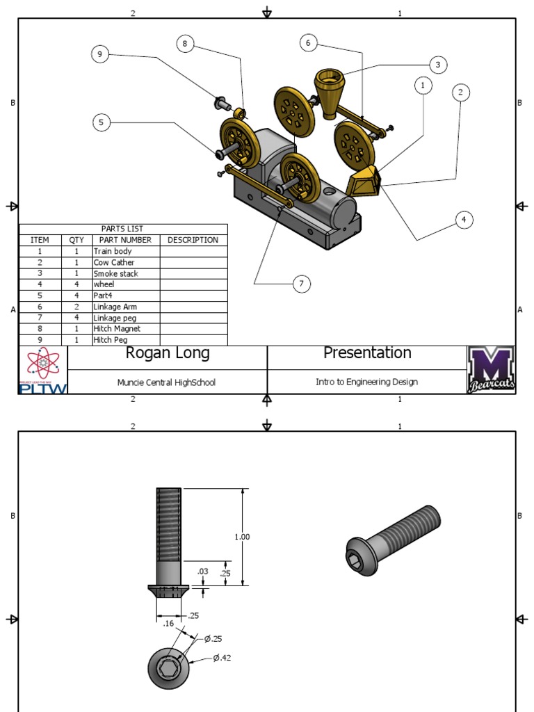 Engineering Design Parts List | PDF | Technology & Engineering