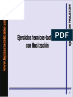 96806451 Ejercicios Tecnico Tacticos Con Finalizacion