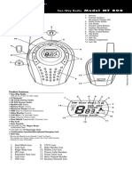 Cobra MT800 Manual
