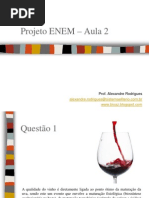Projeto ENEM Biologia Aula2 13-08-2011