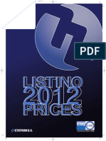 2012 Etatron Price List