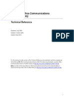 Office Communications Server 2007 R2 Technical Reference Guide