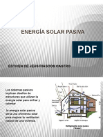 Energía Solar Pasiva