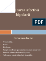 Tulburarea Afectiva Bipolara - 07-01-2014