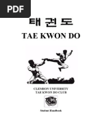 Martial Arts - Taekwondo - Student Handbook