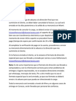 5 Requisitos para El Envio de Mercancia en Venezuela (MRW)