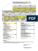 Jadwal Kuliah Semester Ganjil 2011