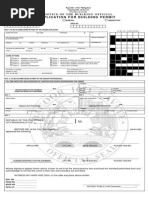 Application for Building Permit