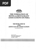 Memorandum and Articles of Association (As Amended Up To Date)