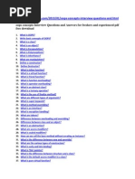 Oops Concepts Interview Questions and Answers