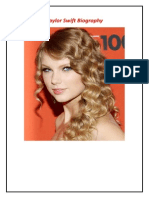 Taylor Swift Biography Final