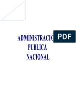Administracion Publica Nacional