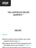 Klasifikasi Iklim Koppen