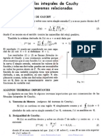 Formulas Integrales de Cauchy y Teoremas Relacionados en La Variable Compleja Murray Spiegel