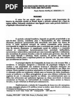 História Da Educação Brasileira