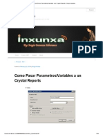 Como Pasar Parametros - Variables A Un Crystal Reports - Sergio Inzunza