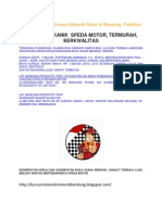 Download Kursus Mekanik Pelatihan Mekanik Motor Sekolah Mekanik Motor Belajar Mekanik Motor by BareetaMotor SN228917577 doc pdf